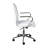 Mid-Back Designer Upholstered Swivel Executive Office Chair with Armrests-1860959584-1860959596
