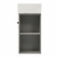 Meuble-lavabo flottant moderne 21,6 po avec lavabo en céramique