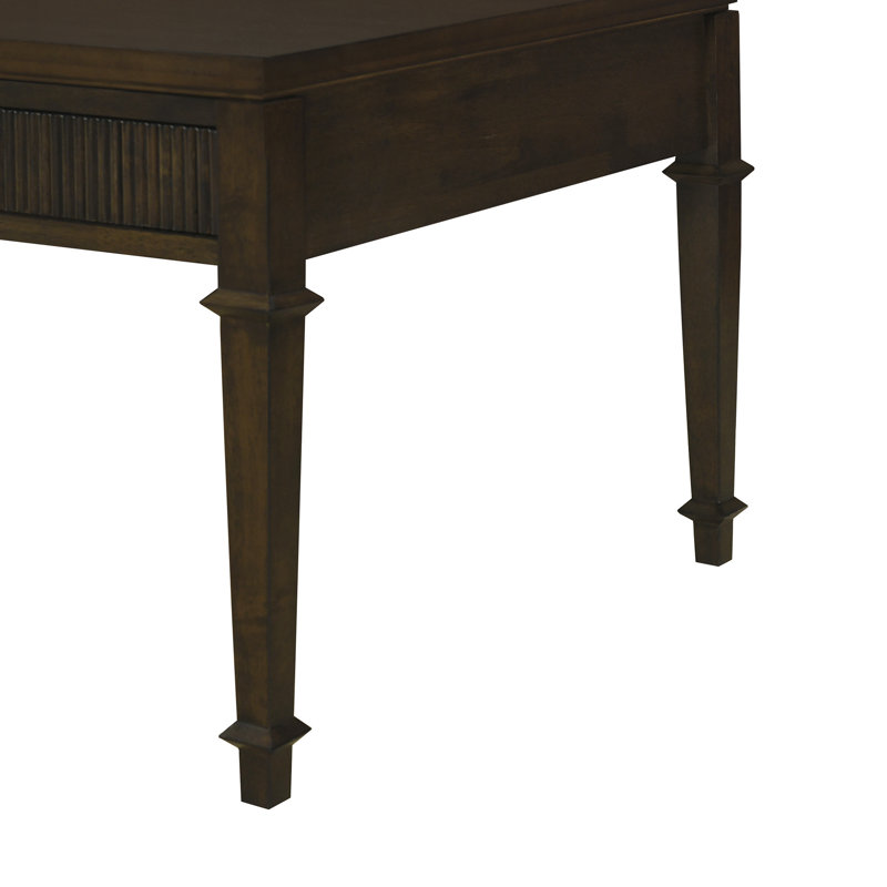 Martha Stewart Kenna 2-Drawer Fluted Coffee Table
