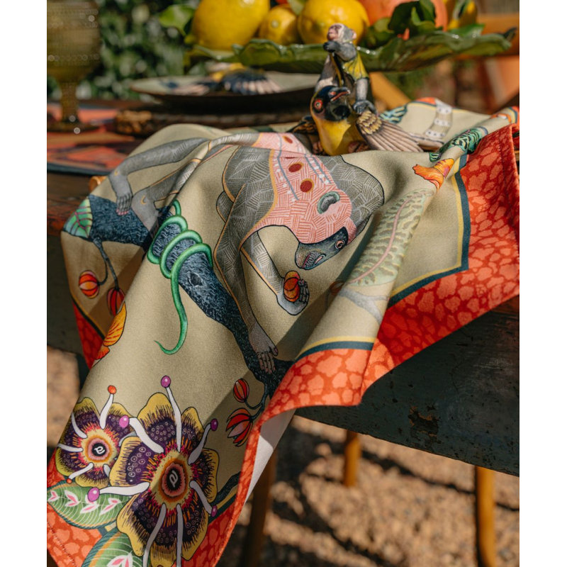 Meandering Monkey Tales Napkins, Delta