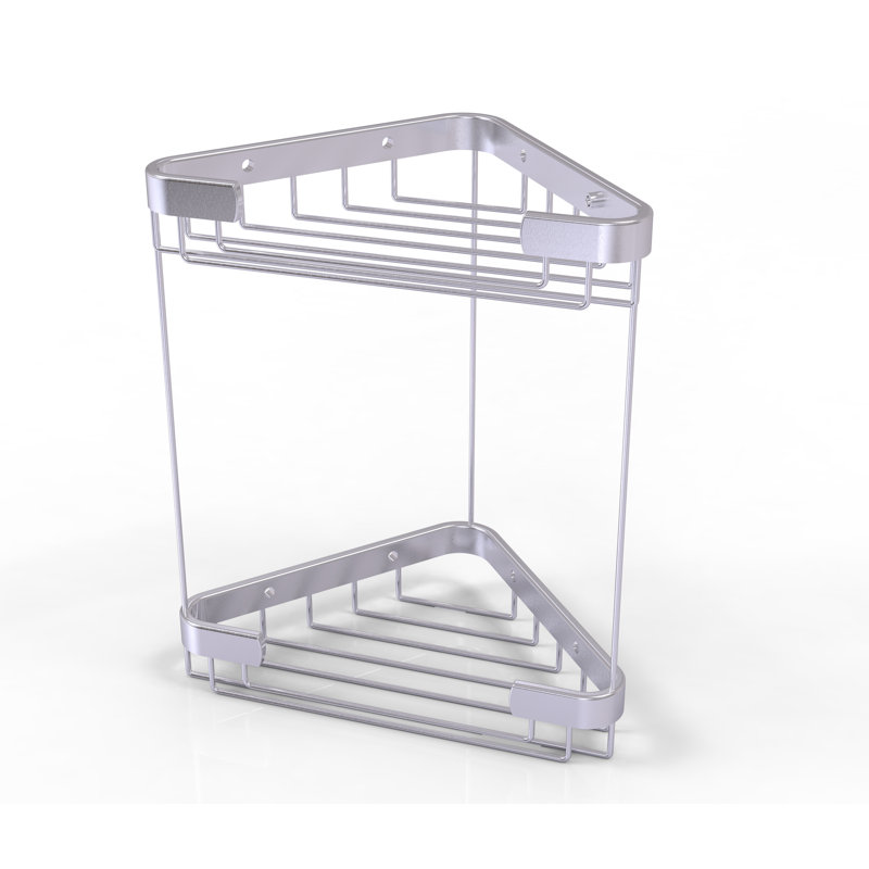 Serviteur de douche Beresford, Chrome satiné