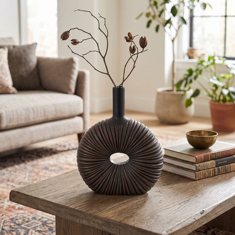 Vase de table 14 po Sunburst