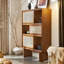 Vitrine de rangement simple en osier-113508545