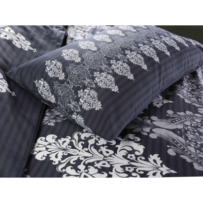 Rosdorf Park Okawville Cotton Blend Paisley Duvet Cover Set with Pillowcases