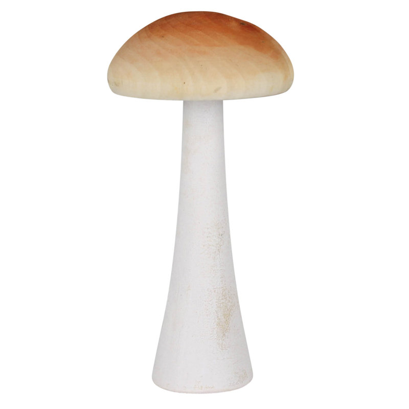 Champignons en bois sculptés à la main Aniayah