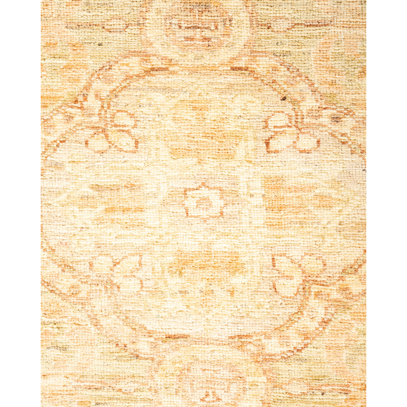 Gruff One-of-a-Kind 3' 4" X 12' 10" Hand Knotted Area Rug