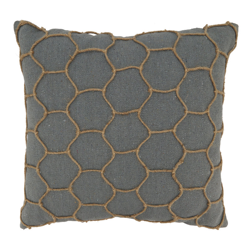 Tori Embroidered Cotton Pillow Cover
