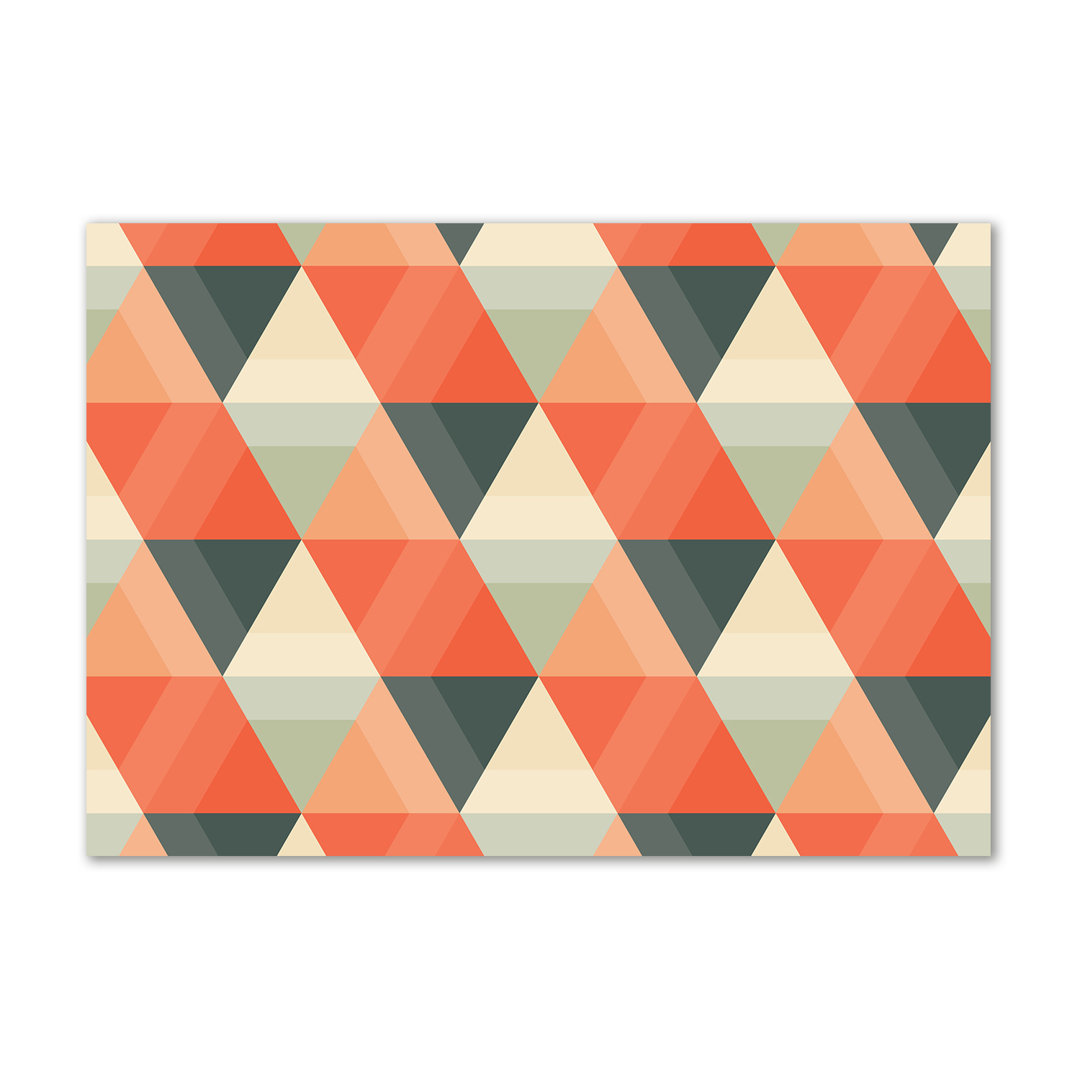 Geometric Background - Wrapped Canvas Print