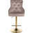 Bocana Swivel Upholstered Adjustable Height Counter Stool with Metal Frame-515751252-497997009