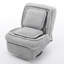 Canapé inclinable manuel sans accoudoirs Corduroy-63005547