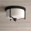 Plafonnier encastré 2 lumières 14,5 po-666059837