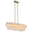 Globo - 8-Light Island Light - Glass/Brass-733503950