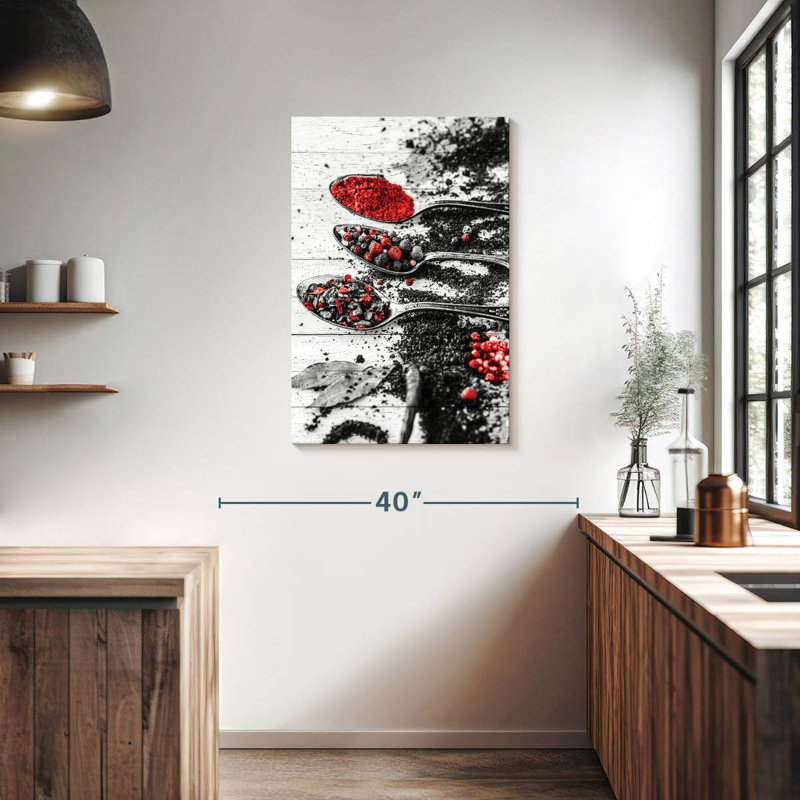 Yarlin Spices On Spoons Pop, 36" H x 24" W