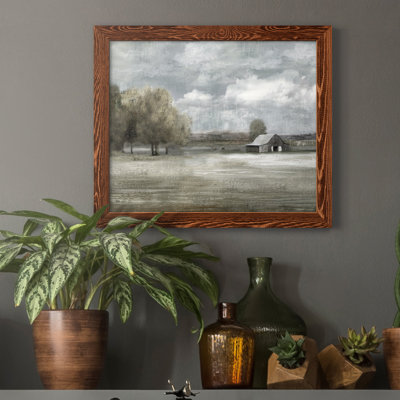 Country Quiet - Peinture sur toile encadrée