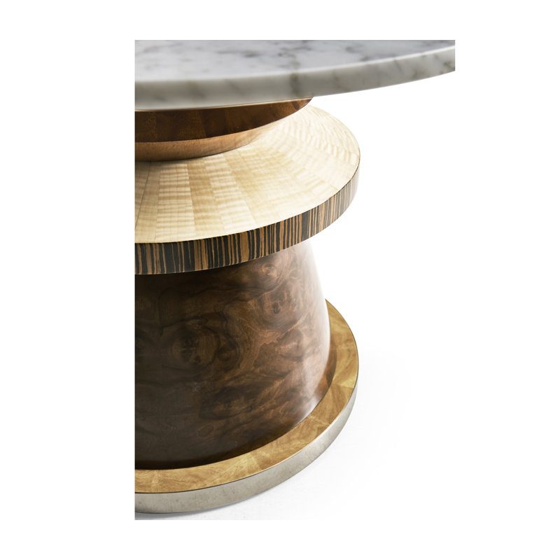 Table basse à piédestal Rook
