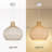 Aribella 1 - Light Natural Dome Pendant-32858489