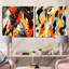 Consilia - Ensemble de 2 collages carrés abstraits-101846989-101846987