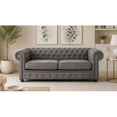 Allegra 3 Seater Chesterfield Sofa Bed