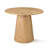 35" Round Pedestal Dining Set With Upholstered Chairs-940150008-955072465