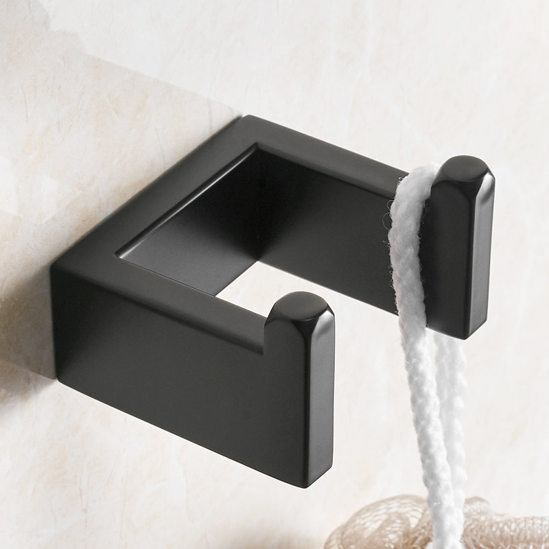 Wall Mounted Towel Hook, Brushed Nickel