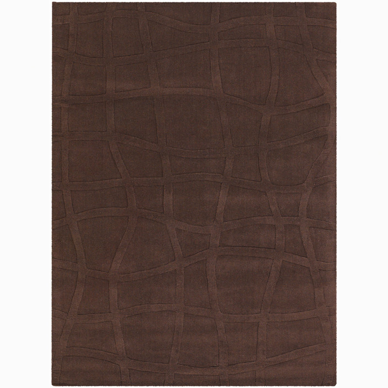 Tapis tissé à la main Worcester, Rectangle 5 pi x 7 pi 6 po
