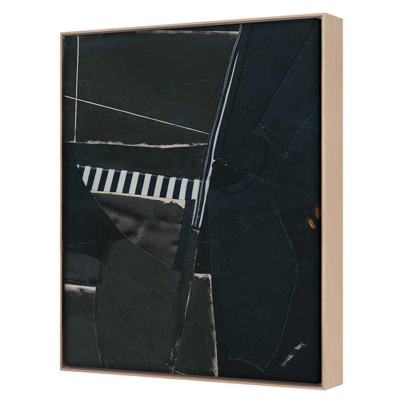 Black Velvet Print by Ngo, PC, Maple Framed, 40" H x 30" W