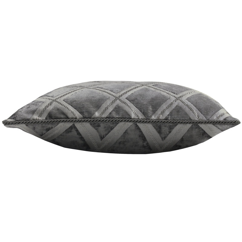 Geometric Square Cushion