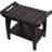 Teak Rectangular Shower Outdoor Bench With Handles-51958396-51958393