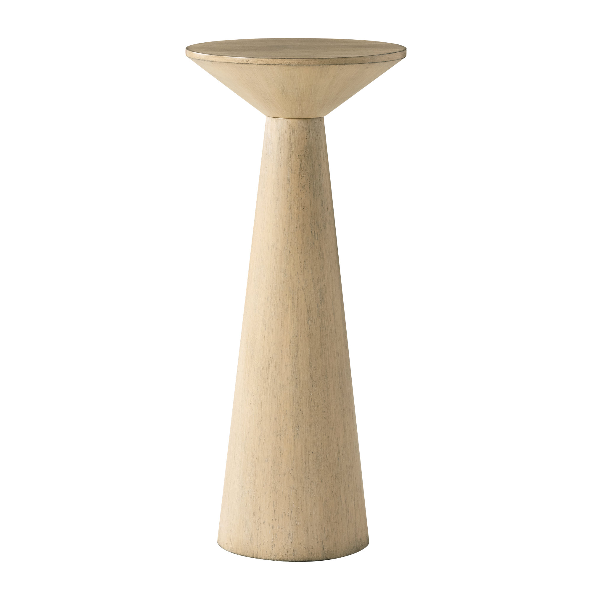 Bozovich Solid Wood End Table, Light Wood, 22.83" H x 9.84" W x 9.84" D