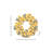 28" Lemon foam Wreath