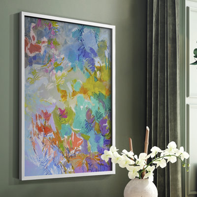 Let Me Bloom I Am Framed Print - Solid Wood
