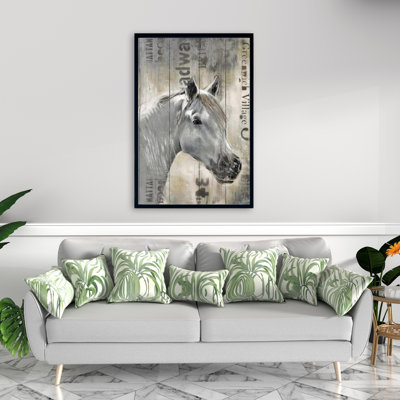 «Cheval blanc rustique»