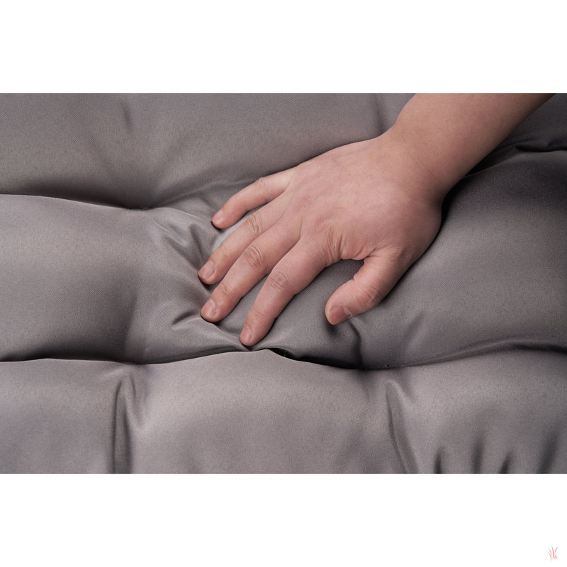 Balancelle de véranda Camerone, Gris clair, Naturel