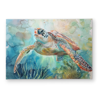Turtle Turquoise Indoor Outdoor Door Mat | Stylish Home Decor