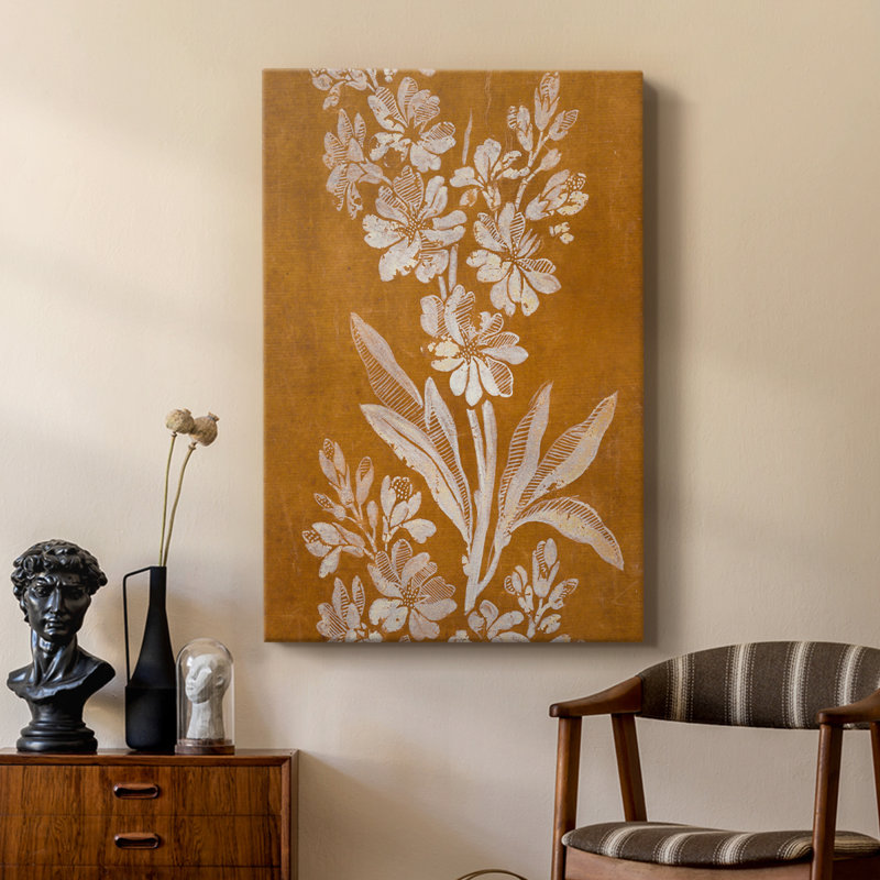 Paysage rétro CCXLV - galerie Cavas sur mesure, H 36 po x l 24 po
