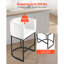 Ensemble de 3 tabourets de bar, tabourets à hauteur de comptoir, tabouret de bar avec dossier et accoudoirs