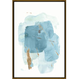 Aquarela Azul III Painting by Eve Fairwell