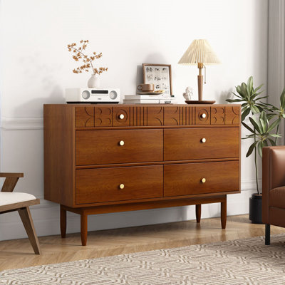 Commode d'appoint en bois massif