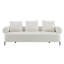 Canapé moderne 3 places beige-123043697