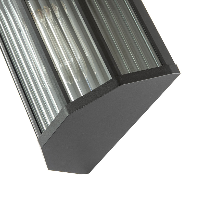 Matte 26cm H Outdoor Wall Lantern