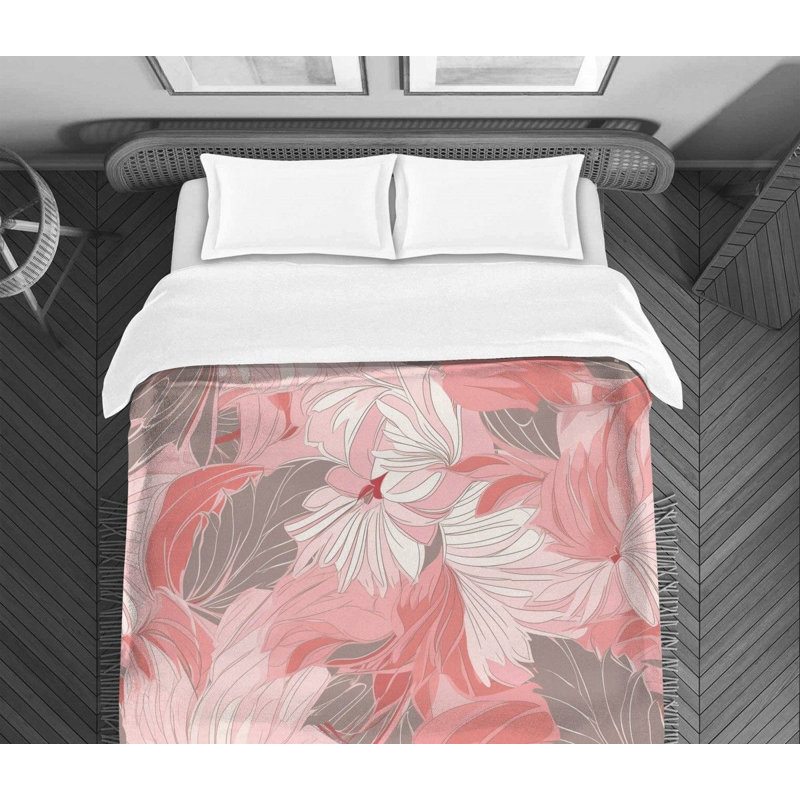 Édredon luxueux floral Azaleea, Grand édredon