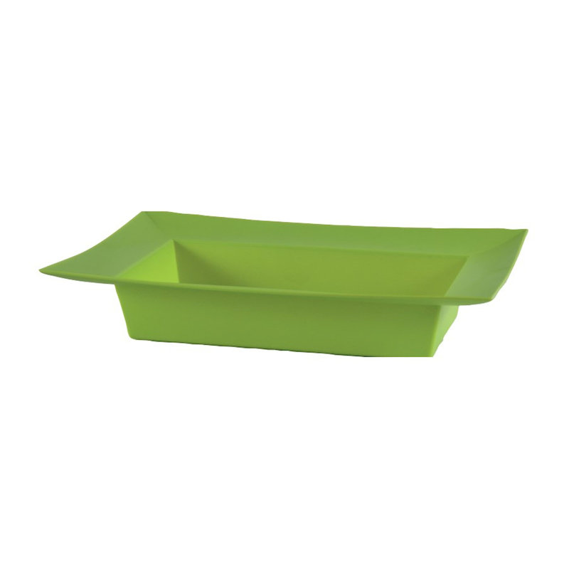 Bol décoratif en plastique Kayro, Vert