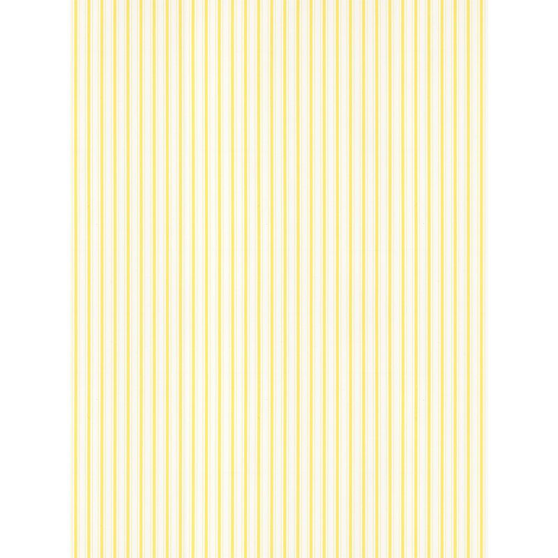 Johnson Stripe Wallpaper Roll, Lemon