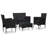 4 Piece Lounge Chair with Cushions-1114613681-1114613694