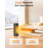 1500W 16" Tower PTC Space Heater, 75° Oscillating, Remote, 12H Timer