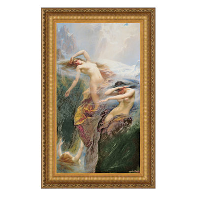 " Clyties of the Mist, 1912 " Oil