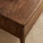 Black walnut all solid wood end table