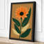 Modern Daisy Botanical - Wrapped Canvas-131764195-131764187