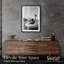 Décoration murale flottante à motif de boîte-cadre flottante glamour par Notoriart, cadre noir, 25 x 37-1423597542-1423597540