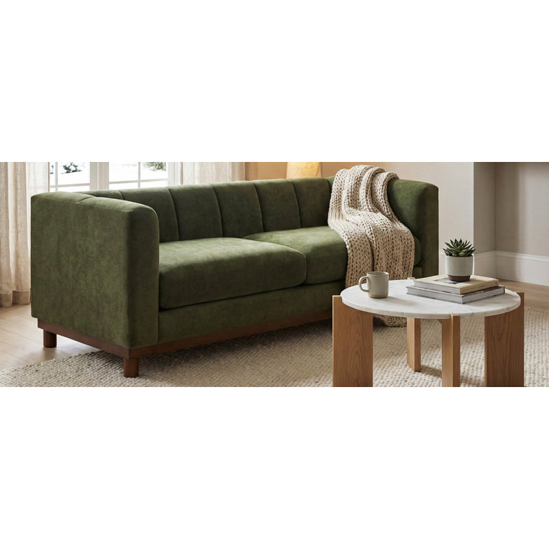 Canapé moderne 78,7 po, Vert
